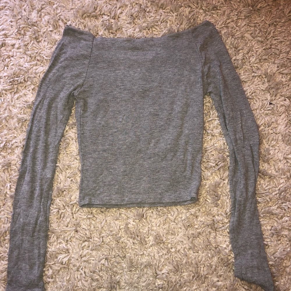 Off the shoulder top - cropped